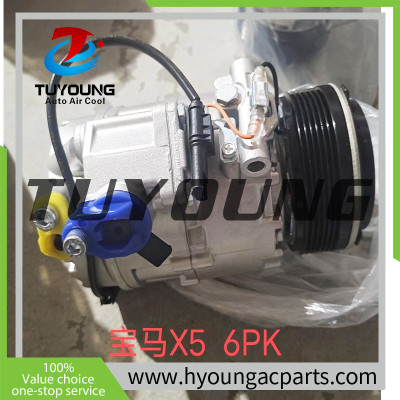 CSE717C Auto a/c compressor BMW X5 64529121761 64529185146 9121762 9185146 A41011A90011 A41015A90055