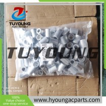 China product and high quality Size 5/8'' Car R134a Car Air Conditioner Tube Connector Aluminum Cover Rubber Hose Connector Set