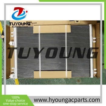 Auto AC Condensor for Volvo CE A25F A25G A35C A35F A40G L110F L110H L120G 16232085 Size 430*650*28mm