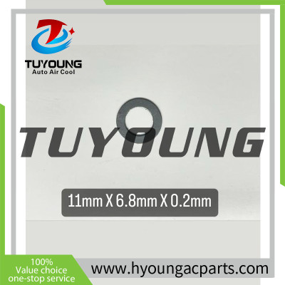 TuYoung auto ac compressors rear head Gaskets brand new size 11* 6.8 * 0.2mm, 5000 pieces / bag