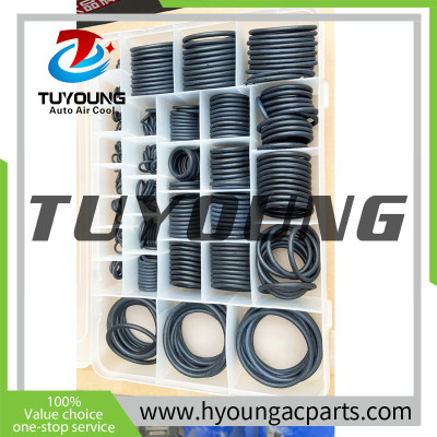 Auto a/c O-Ring box Excavator seal Kit Series spare part for Komatsu Hitachi Daewoo Hyundai Kobelco
