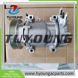 SD6V12 Renault Clio auto aircon compressors Nissan Micra 92600BN700 8200953359 8200220924 7711497298 7711368902 8200819568 8200756601