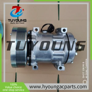 SD7H15 4499 4586 4768 86993463 AC Compressor Tractors Case IH 245 255 275 385 435 535 New Holland 317008A3 86992688 504078610