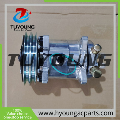 China manufacture SD5H14 6623 auto AC compressor for heavy duty truck/Tractors Agricultural vehicles