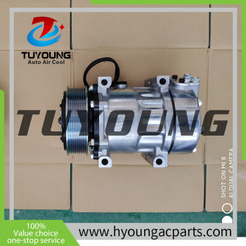 SD7H15 6023 8290 ac Compressor Scania heavy duty truck 1853081 1888033 10570893 10573128 2472901 570893
