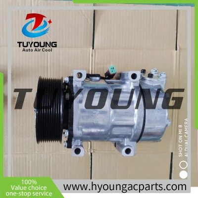 SD 7H15 6243 8275 8295 auto ac compressor Scania RC600290 1531196 10570608 570608 1888032 890022 32705 8FK351119381