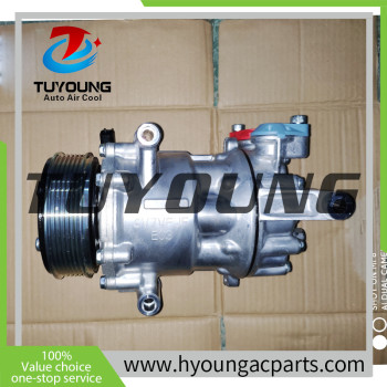SD 7V16 a/c compressor for Ford Transit 2.2 TDCi Citroen Peugeot 1735914 1832 9676552680 bk2119d629ba