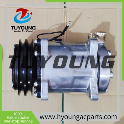 SD7H15 auto ac compressor fit Case 84018087 Deutz-Fahr 16045127 New Holland 82011594 Valmet 32838600