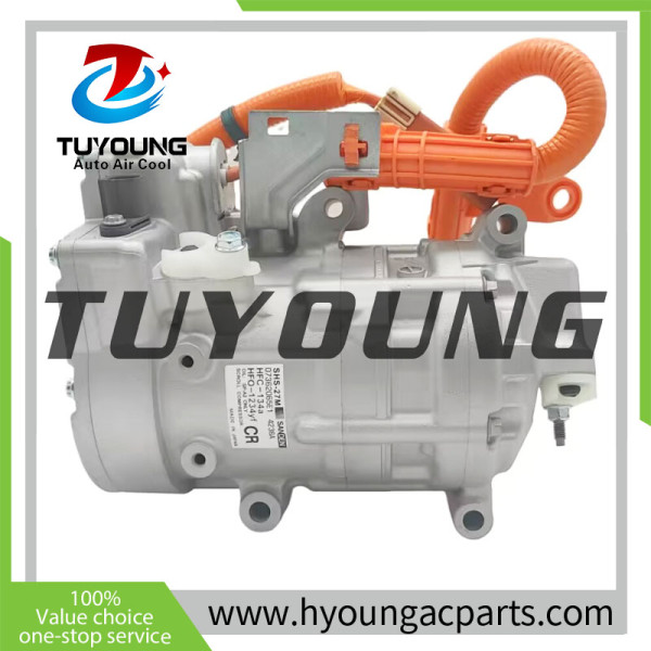 SHS-27M New energy electric Auto AC compressors Honda VEZEL GP5 HYBRID 388105P6004 38810-5p6-004 38810 5p6 004  10189066E1 SD 4238A