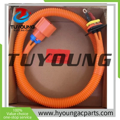 TESLA New energy electric auto ac compressor wiring harness with plugs PL_A548FPCAA01_000 YW-NE-WH002