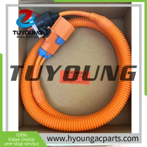 BYD Tang 690V New energy electric auto ac compressor wiring harness with plugs S6DM-8103020-C2  YW-NE-WH003