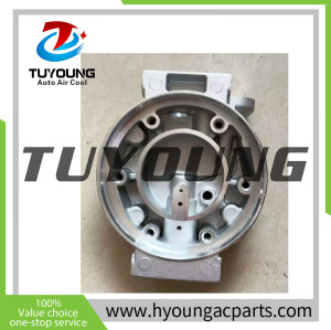 TUYOUNG China manufacture V5 auto air conditioning compressor rear head for HY-A-3203,REAR HEAD 14-1183NEW sealing washer type / Metal dicks seal / gasket