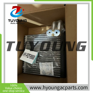 TUYOUNG Auto ac Evaporator Core without expansion valve Nissan Note Core right hand drive  RHD， HY-ET9988, offer OEM service