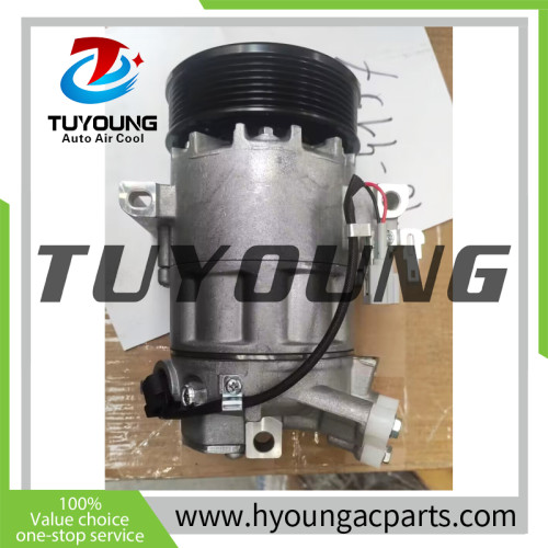TUYOUNG  auto air conditioner compressor Valeo type 6SEL14C  12V for RENAULT GRAND SCENIC MEGANE SCENIC III 8200958328 7711497568, HY-AC1477M, offer OEM service