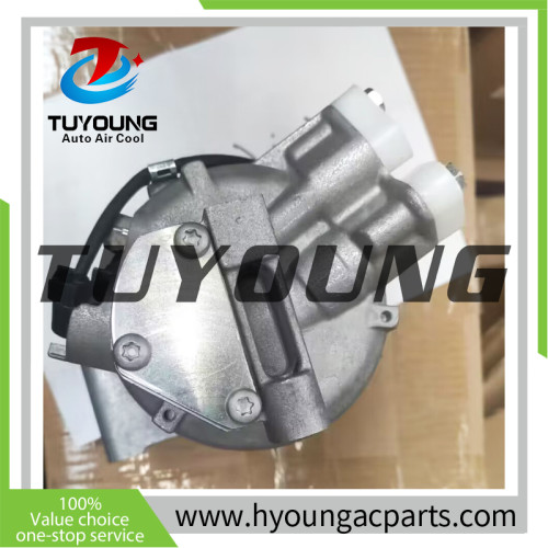 TUYOUNG  auto air conditioner compressor Valeo type 6SEL14C  12V for RENAULT GRAND SCENIC MEGANE SCENIC III 8200958328 7711497568, HY-AC1477M, offer OEM service