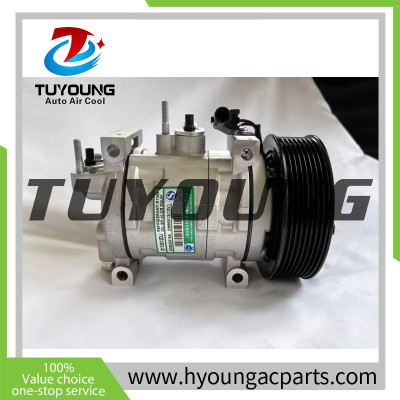 TUYOUNG  auto air conditioner compressor 12V for Foton J a C, GY10S13DU，HY-AC8057, offer OEM service