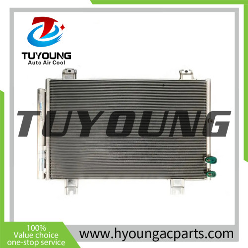 TUYOUNG China produce Auto air conditioning Condenser for TOYOTA Yaris, 884600D290 88460-0D290， HY-CN300 , offer OEM service