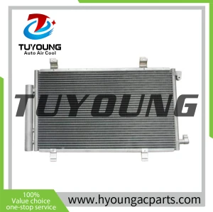 TUYOUNG China produce Auto air conditioning Condenser for Suzuki SX4 2.0L (2007-2014), 95310-80J01，HY-CN302 , offer OEM service