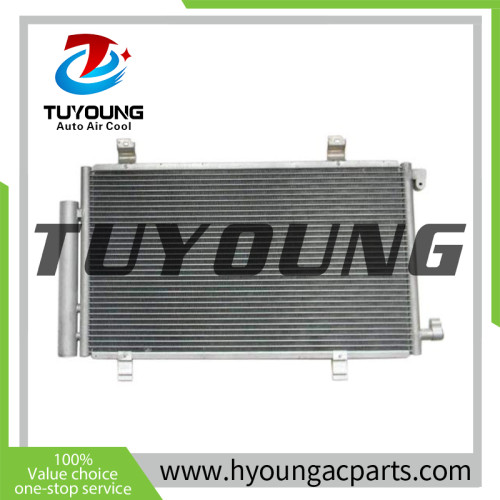 TUYOUNG China produce Auto air conditioning Condenser for Suzuki SX4 2.0L (2007-2014), 95310-80J01，HY-CN302 , offer OEM service