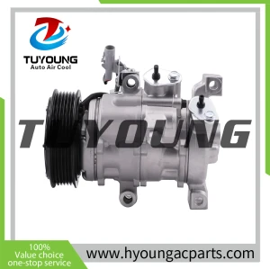 TUYOUNG  auto air conditioner compressor 10SRE11C 12V for Toyota VIOS 2016, 447260-9590，HY-AC8067, offer OEM service