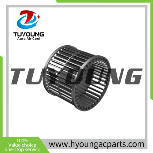 TUYOUNG  China manufacture auto air conditioner blower fan motor wheel part for Caterpillar, 1003426, HY-FS76,  offer OEM service