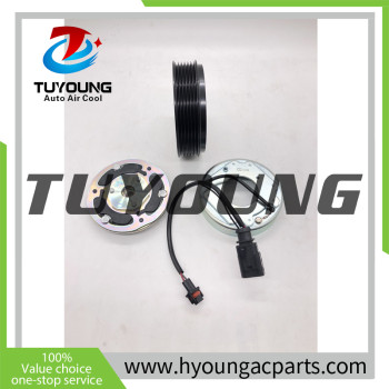 6SAS14C Auto Air Conditioning Compressors clutch VW Touareg 3.0 Diesel 2018, 447140-0300 447140-1530 4M0820803J 4M0820803L