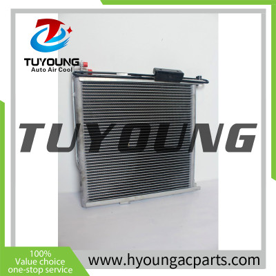 TUYOUNG China supply Auto air conditioning Condenser for John Deere 6M/6R, OEM AL215800  6105 RC，HY-CN284