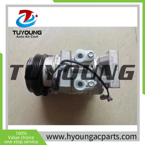 TUYOUNG auto ac compressors 121mm TOYOTA VIOS 88320-0D020 88310-0D130 447180-4880 447160-1780 88320-0S020 447220-549
