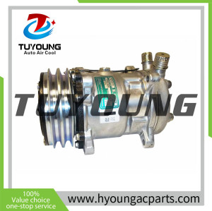 TUYOUNG China factory direct sale auto air conditioning compressor SD5H14 for universal vehicles, R134a, 24V,1000139863, HY-AC2276
