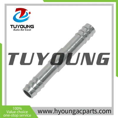 TUYOUNG China supply wholesale cheap price Universal Air Conditioner FT 1593C A/C Refrigerant Hose Fitting A/C Hose End / Straight Splicer AC Fitting, HY-GT097