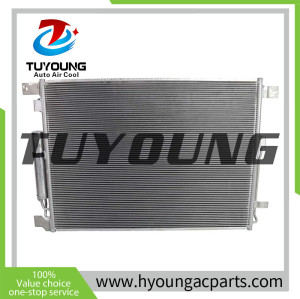 TUYOUNG China factory direct sale auto air conditioning Condenser  for NISSAN NP300 , 921004JM0A，92100-4JM0A