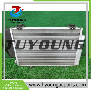 TUYOUNG HY-CN340 China supply auto ac condenser for Toyota Probox NCP50V TOYOTA Probox 2013 DBE-NCP51V 8845052081