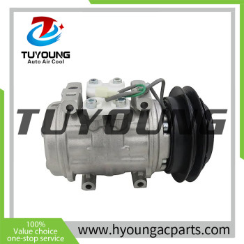 auto air conditioning compressor 10P15C Mitsubishi L300 Delica 4D56 MR175654 MR175636 MR175655 CSA201A148 447200-7744