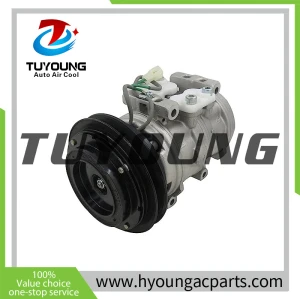auto air conditioning compressor 10P15C Mitsubishi L300 Delica 4D56 MR175654 MR175636 MR175655 CSA201A148 447200-7744