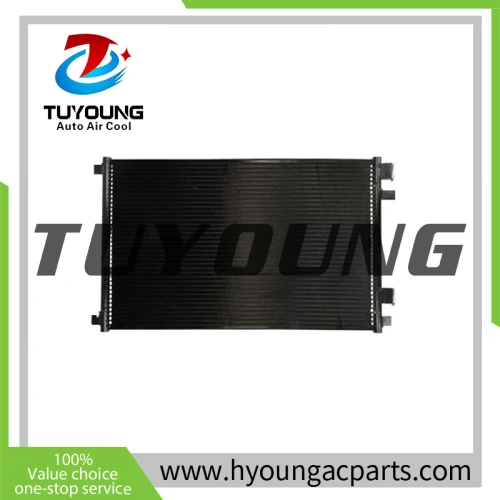 TUYOUNG China good quality auto air conditioning Condenser Parallel Flow for RENAULT MEGANE II 2003-, 8200115543，HY-CN358