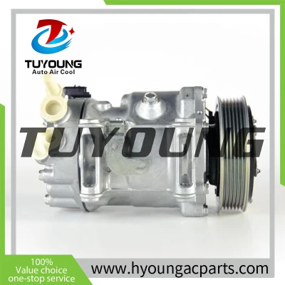 TUYOUNG China supply auto ac compressor SD7C16 for CITROEN BERLINGO C4 I Saloon Box Body/MPV PEUGEOT 3008 MPV PARTNER TEPEE 1608473380 1631054580, HY-AC2310