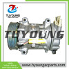 TUYOUNG China supply auto ac compressor SD7C16 for CITROEN BERLINGO C4 I Saloon Box Body/MPV PEUGEOT 3008 MPV PARTNER TEPEE 1608473380 1631054580, HY-AC2310