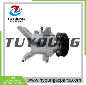 TUYOUNG China factory direct sale auto air conditioning compressor DKV09Z for Mazda Demio,12V , Z0021341A, HY-AC2317