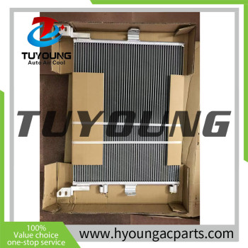 TUYOUNG China good quality auto air conditioning Condenser Parallel Flow for Renault Kerax truck size: 64*48cm