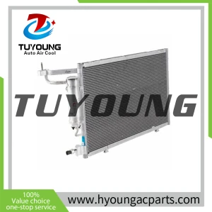 TUYOUNG China good quality auto air conditioning Condenser Parallel Flow for Ford Ecosport 1.5L 12-, 1855763  5264068，HY-CN387