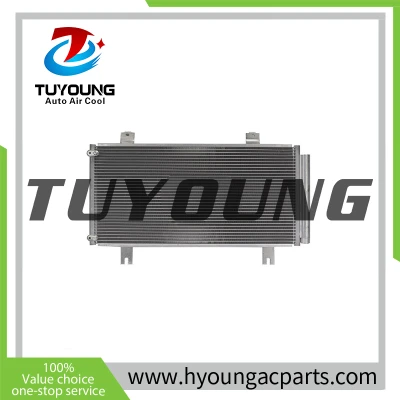 TUYOUNG China good quality auto air conditioning Condenser Parallel Flow for Honda Fit 2019-, 80100-T04-M02，HY-CN393