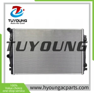 TUYOUNG China supply auto ac   Radiator for VW Golf 7 1.4 TSI Audi A3 1.4 TFSI 5qm121251f, 58012208, CU2822, HY-ET206