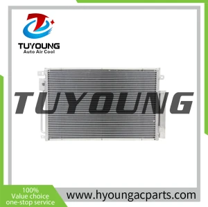 TUYOUNG China good quality auto air conditioning Condenser Parallel Flow for CHEVROLET AVEO 1.6L 2011-, 96943762, HY-CN389