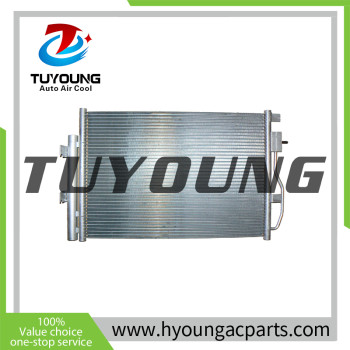 TUYOUNG China good quality auto air conditioning Condenser Parallel Flow for CHEVROLET AVEO 1.6L 2011-, 96943762, HY-CN389