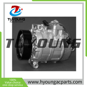 TUYOUNG China factory direct sale auto air conditioning compressor 7SEU17C for BMW 3 Coupe 05-13, 12V,  64529188326 64526956719, HY-AC2327