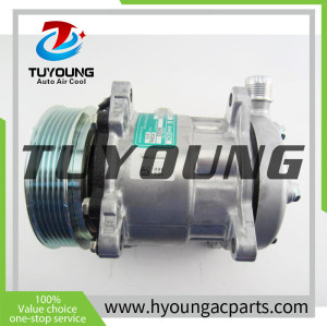 TUYOUNG China supply auto ac compressor for Cylinder Head FL sanden 6323 SD5S11 X402AS， HY-AC2330