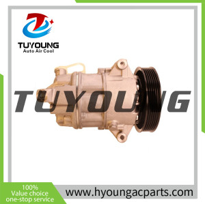 TUYOUNG China factory direct sale auto air conditioning compressor DELPHI 5 CVC for ALFA ROMEO GIULIETTA (5Y) (08/13-), 01141345 50533541, HY-AC2337
