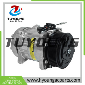 TUYOUNG China factory direct sale auto ac compressor for Sanden Flex7 Sanden Models MODELS 4751-5000 SANDEN 4451 4864, HY-AC2342