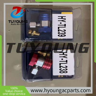 China's manufacturer R134a auto ac Adapters and Couplers high pressure