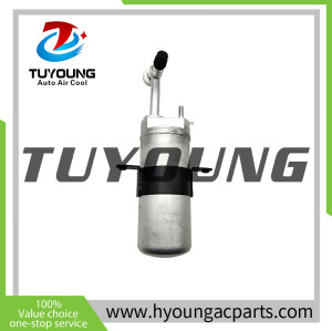 TUYOUNG China manufacture auto Air Conditionier Receiver Drier fit Volvo FH New Truck / Volvo V50 08' (R-134a), 82422923 82693739, HY-GZP213